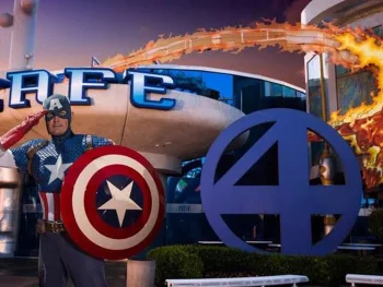 Jantar com Heróis da Marvel - Islands of Adventure